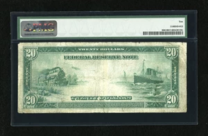 image for: Fr. 988 $20 1914 Federal Reserve Note PMG Very Good 10....