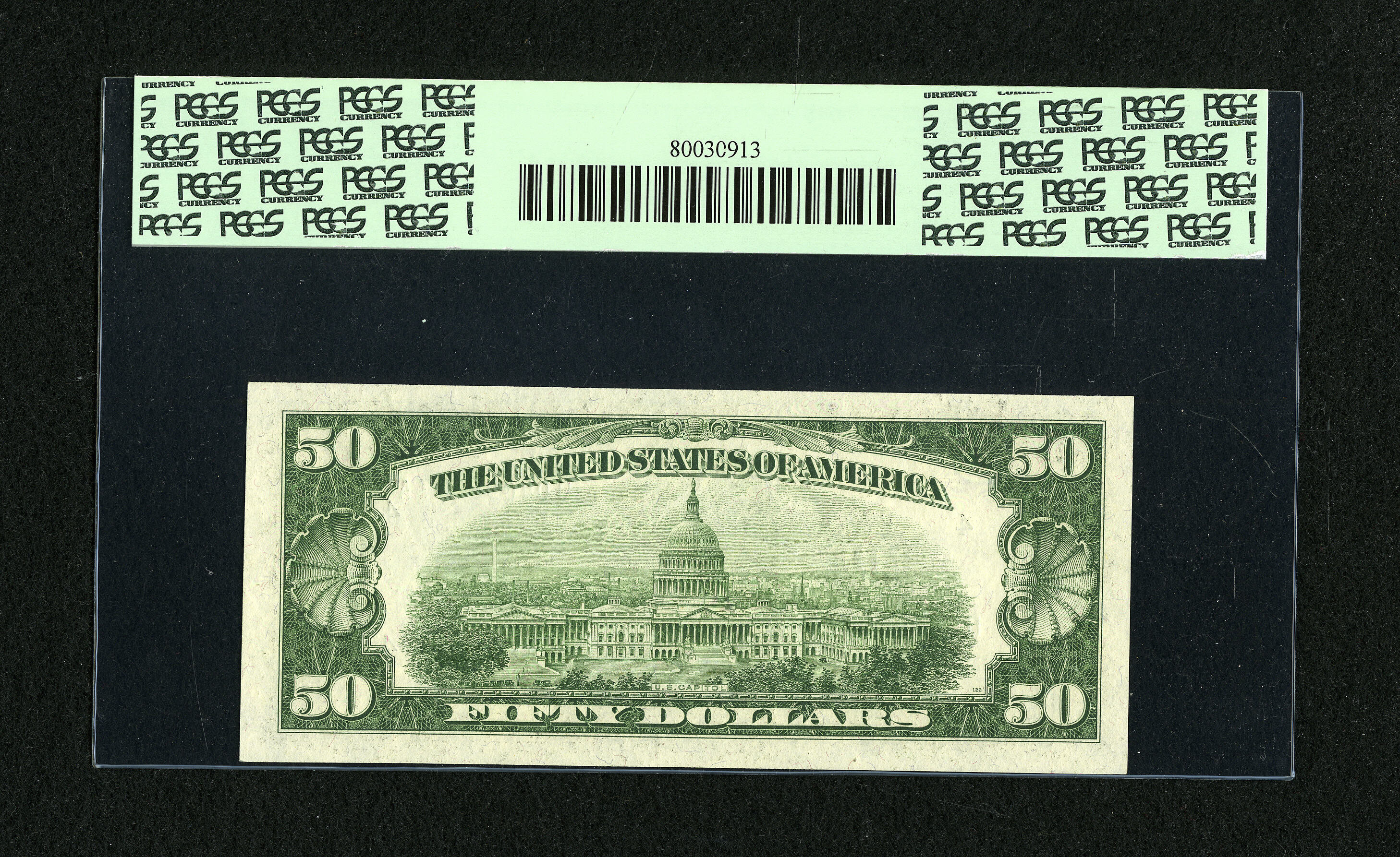 image for: Fr. 2107-D $50 1950 Federal Reserve Note. PCGS Very Choice New 64PPQ....