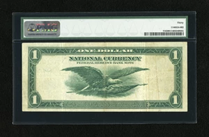 image for: Fr. 716 $1 1918 Federal Reserve Bank Note PMG Very Fine 30....