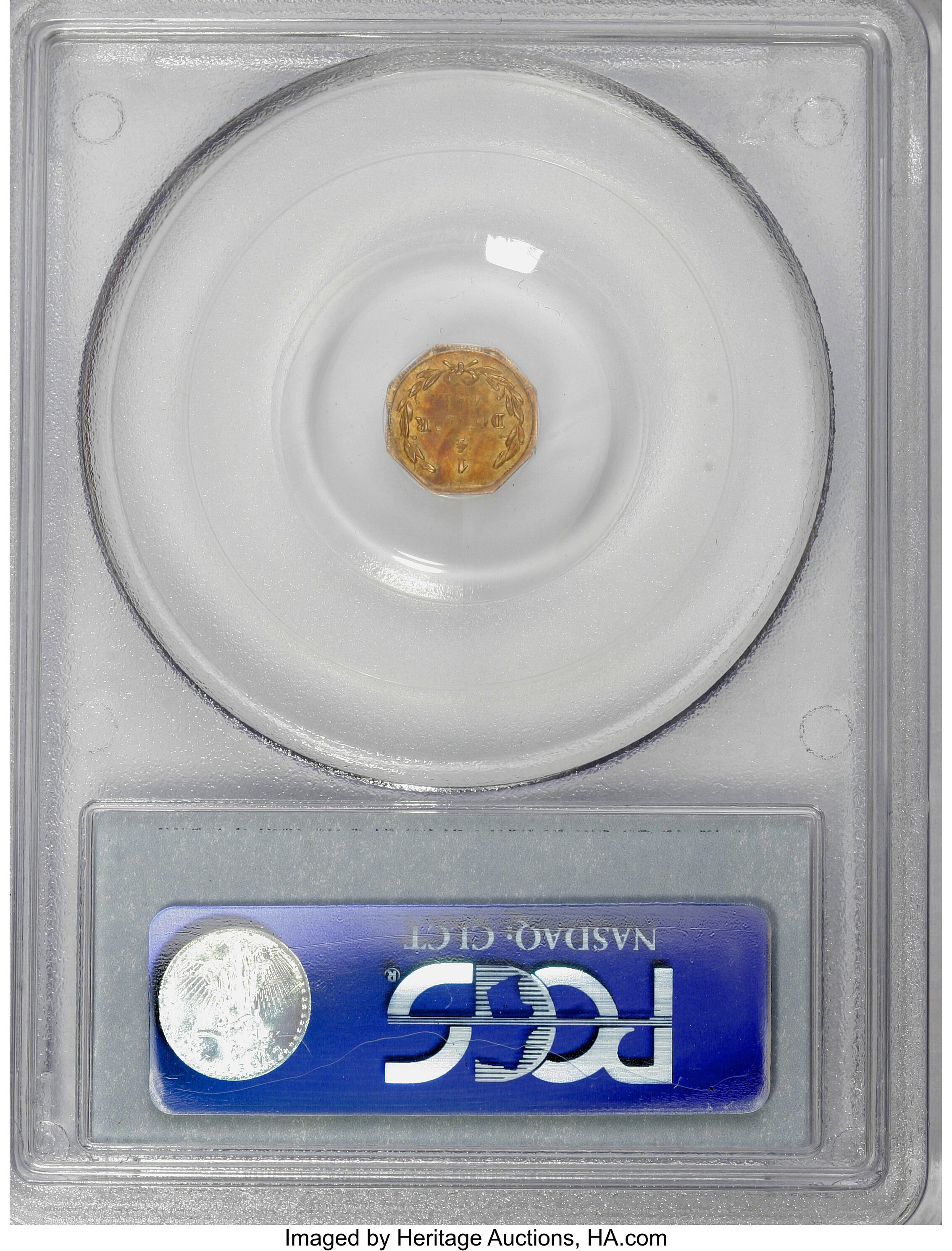 image for: 1872 25C Liberty Octagonal 25 Cents, BG-726, High R.5, MS62 PCGS. PCGS Population (5/11). NGC Census: (0/0).   (#10553)...