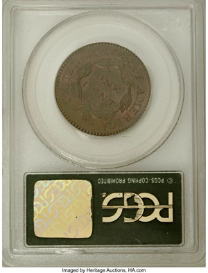 image for: 1816 1C MS64 Red and Brown PCGS....