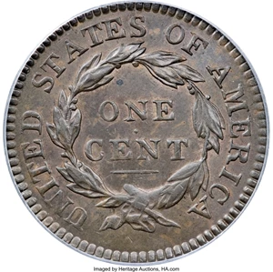 image for: 1816 1C MS64 Red and Brown PCGS....