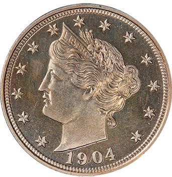 image for: 5C 1904  PCGS  PR66+ CAM CAC