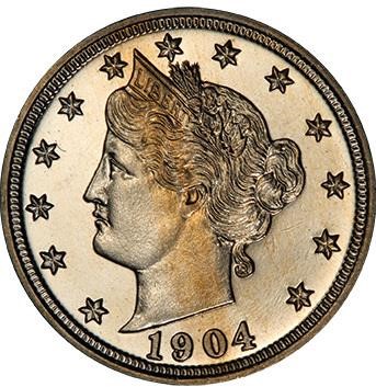 image for: 5C 1904  PCGS  PR66 CAM CAC