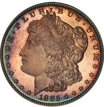 $1 1885 PCGS PR66 CAM CAC