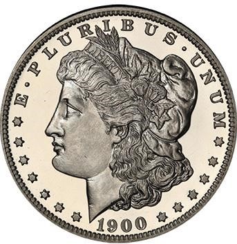 image for: $1 1900  PCGS  PR66+ DCAM CAC