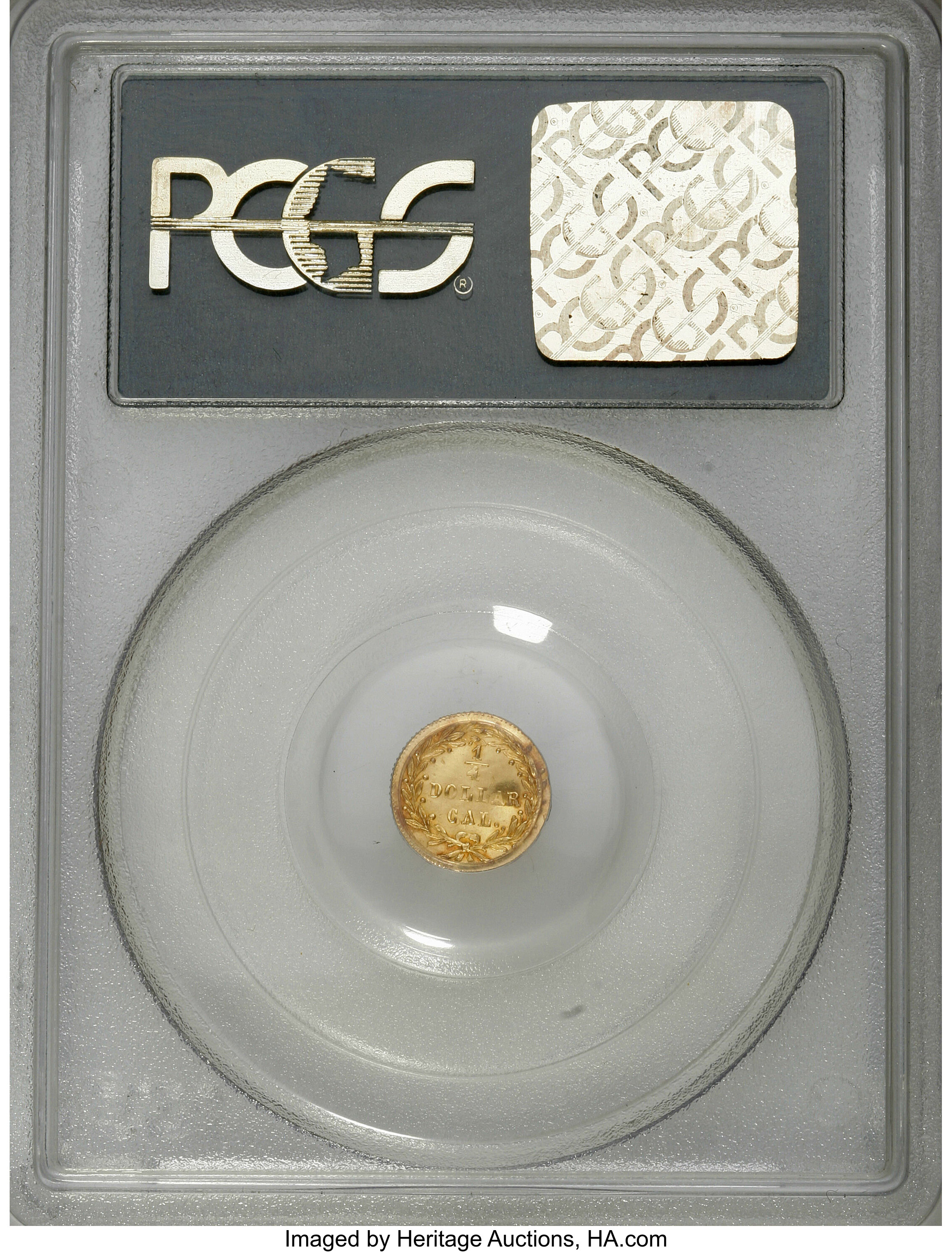 image for: 1872/1 25C Indian Round 25 Cents, BG-868, High R.4, MS63 PCGS. PCGS Population (10/31). NGC Census: (3/6).   (#10729)...