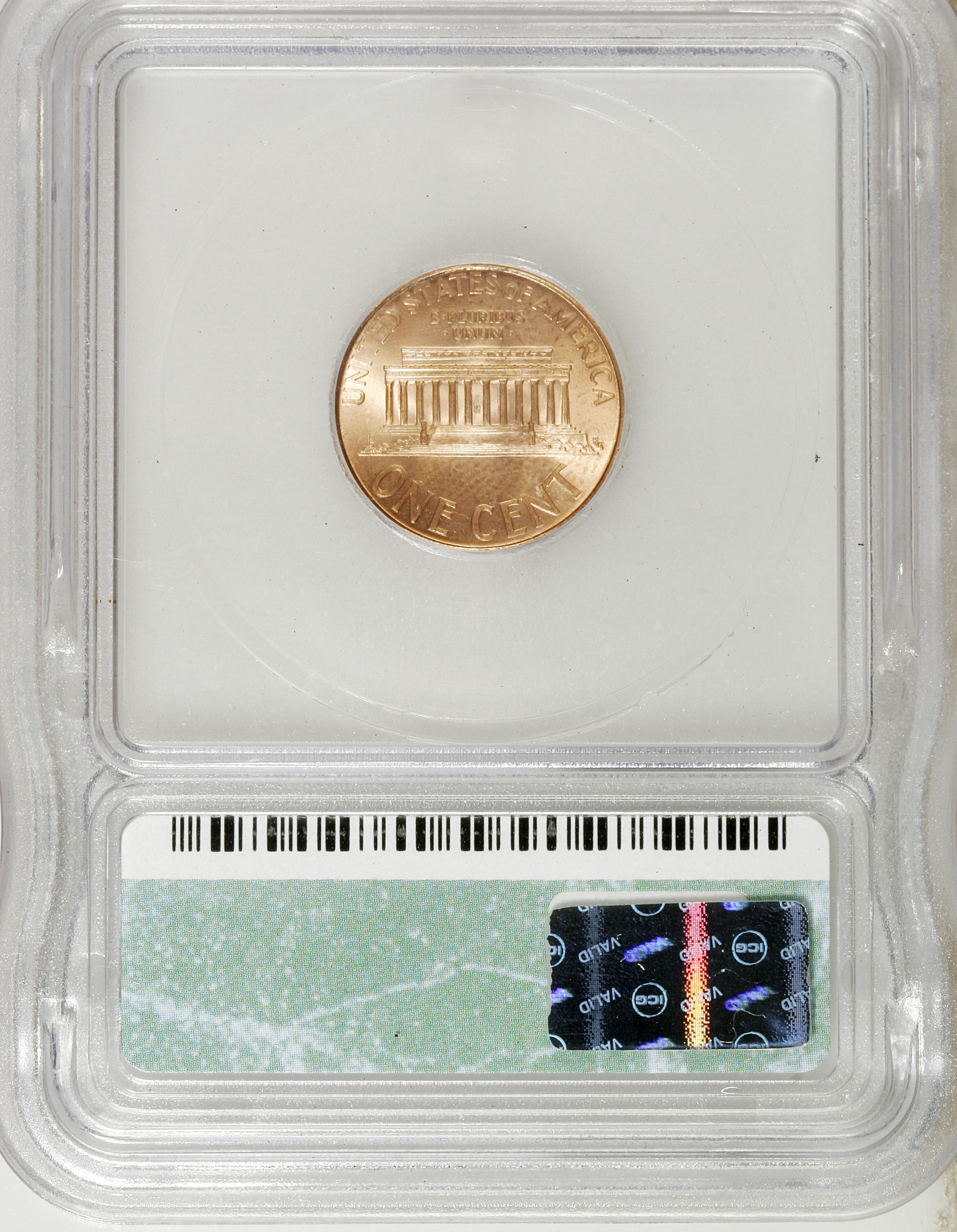 1995 1c Doubled Die Obverse MS RD MS62 RD thumbnail 2
