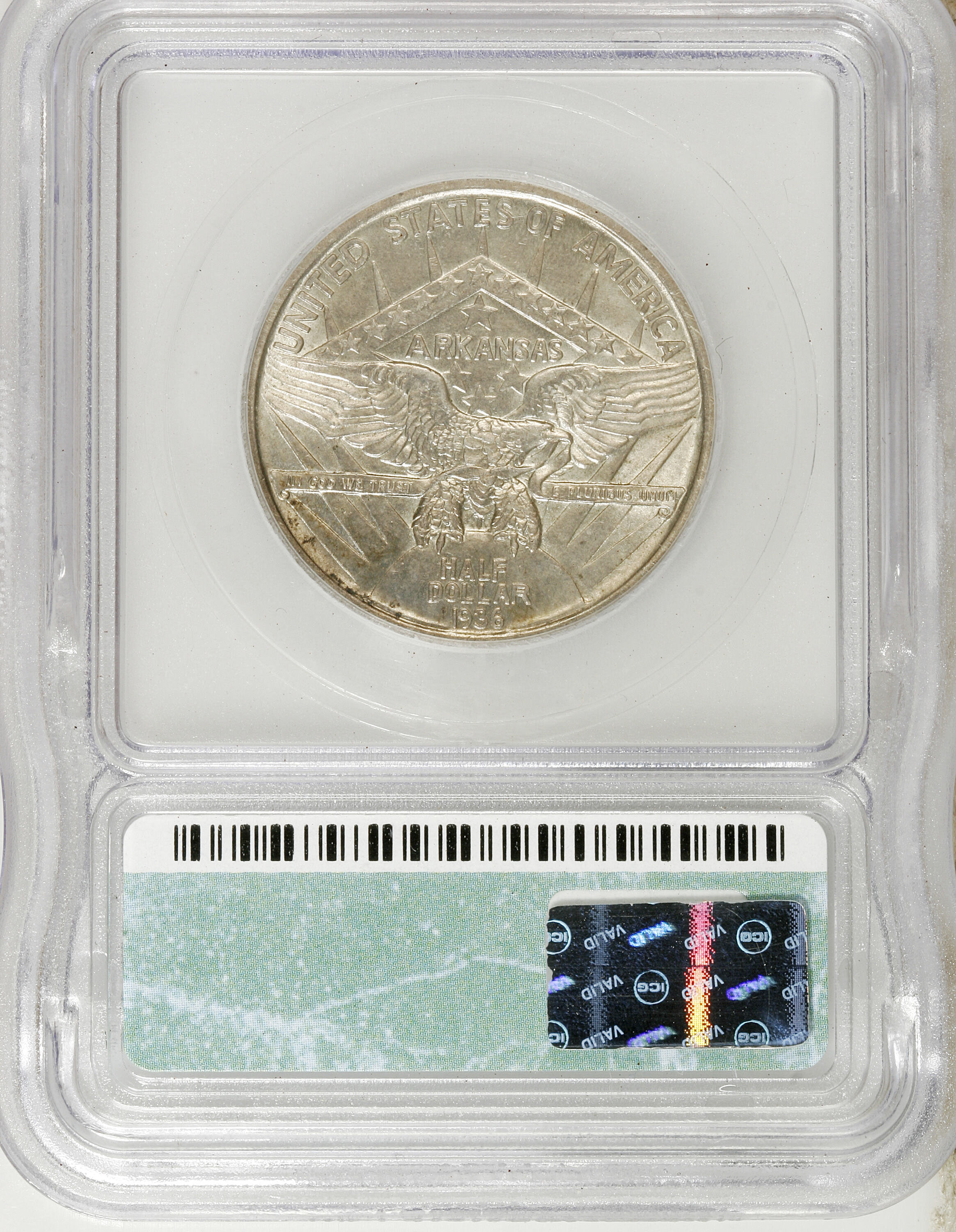 1936 50c Robinson - Arkansas AU58 thumbnail 4
