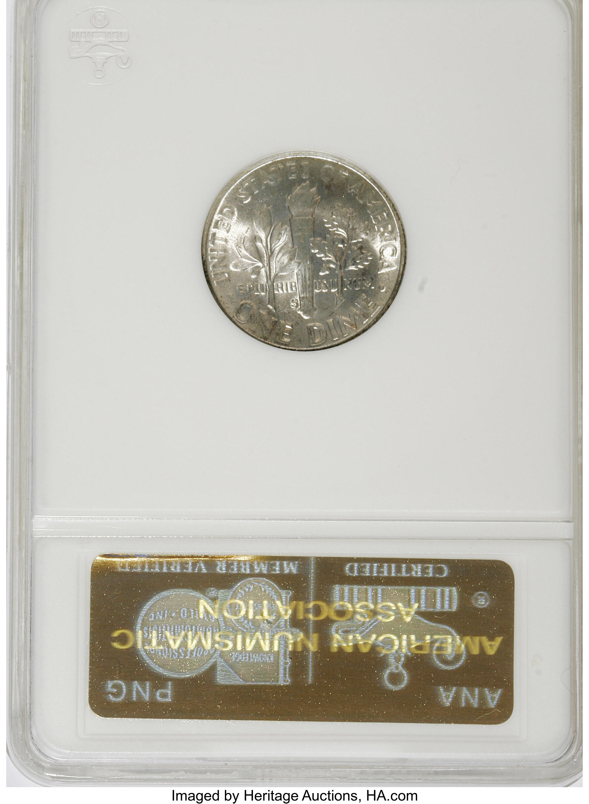 1955-S 10c VF20 CAC thumbnail 6