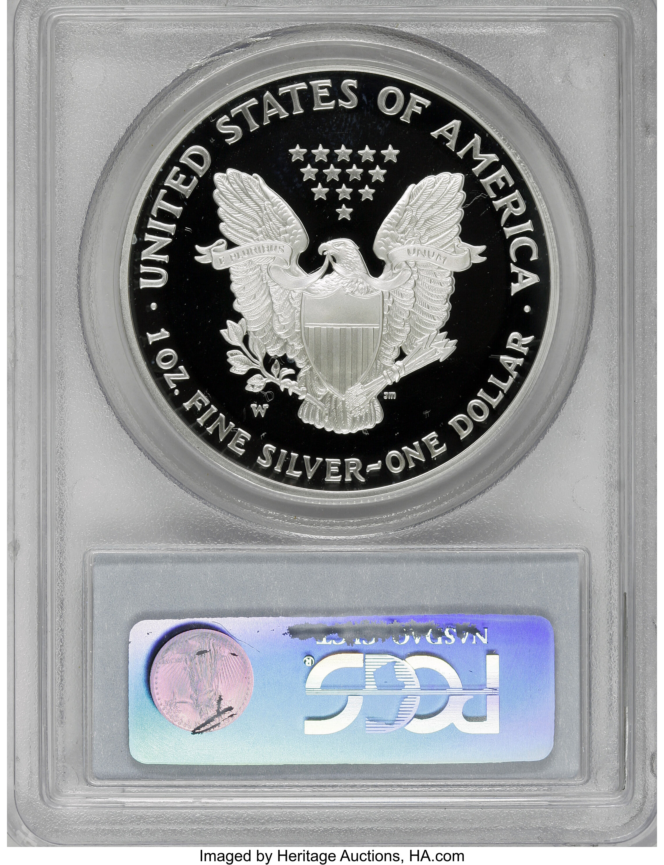 2003-W $1  Silver Eagle PR DCAM PR65 DCAM CAC thumbnail 11