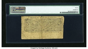 image for: Maryland April 10, 1774 $1/2 PMG Fine 12....