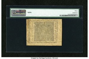 image for: Continental Currency January 14, 1779 $5 PMG Choice Fine 15....