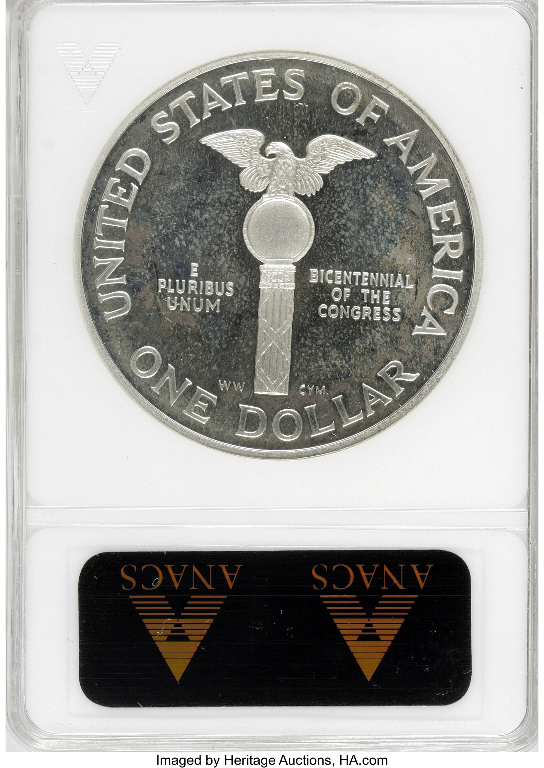 1989 S Congress Bicentennial Silver dollar PR Values | Greysheet