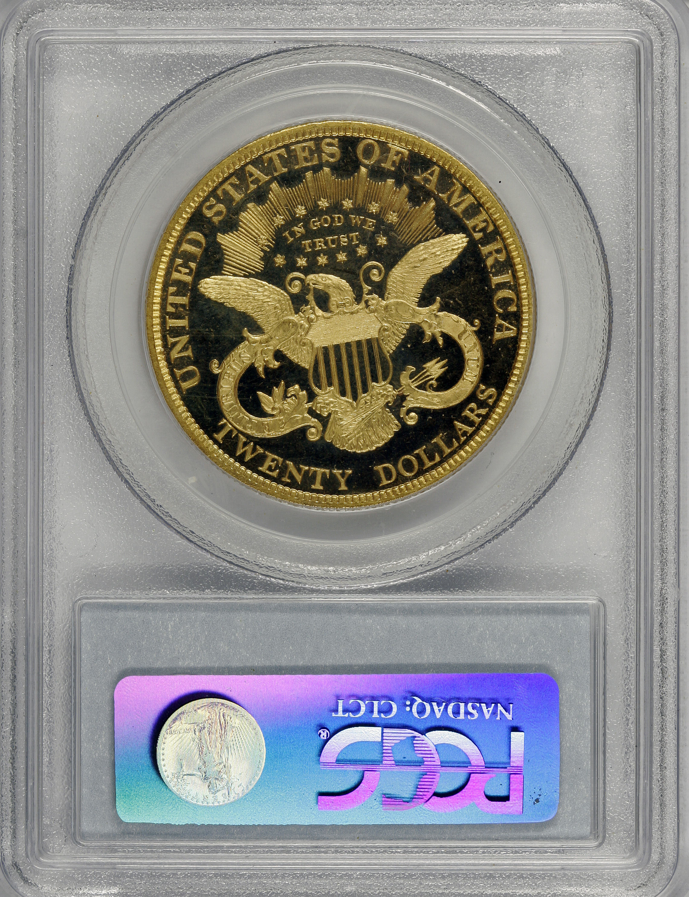 image for: 1895 $20 PR64 Cameo PCGS....