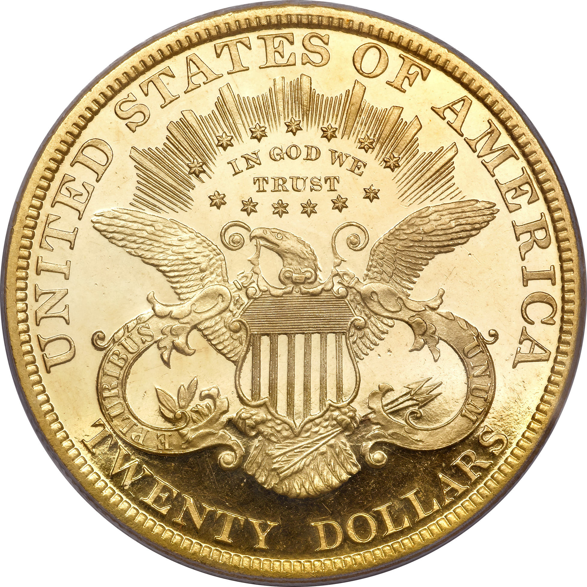 image for: 1895 $20 PR64 Cameo PCGS....