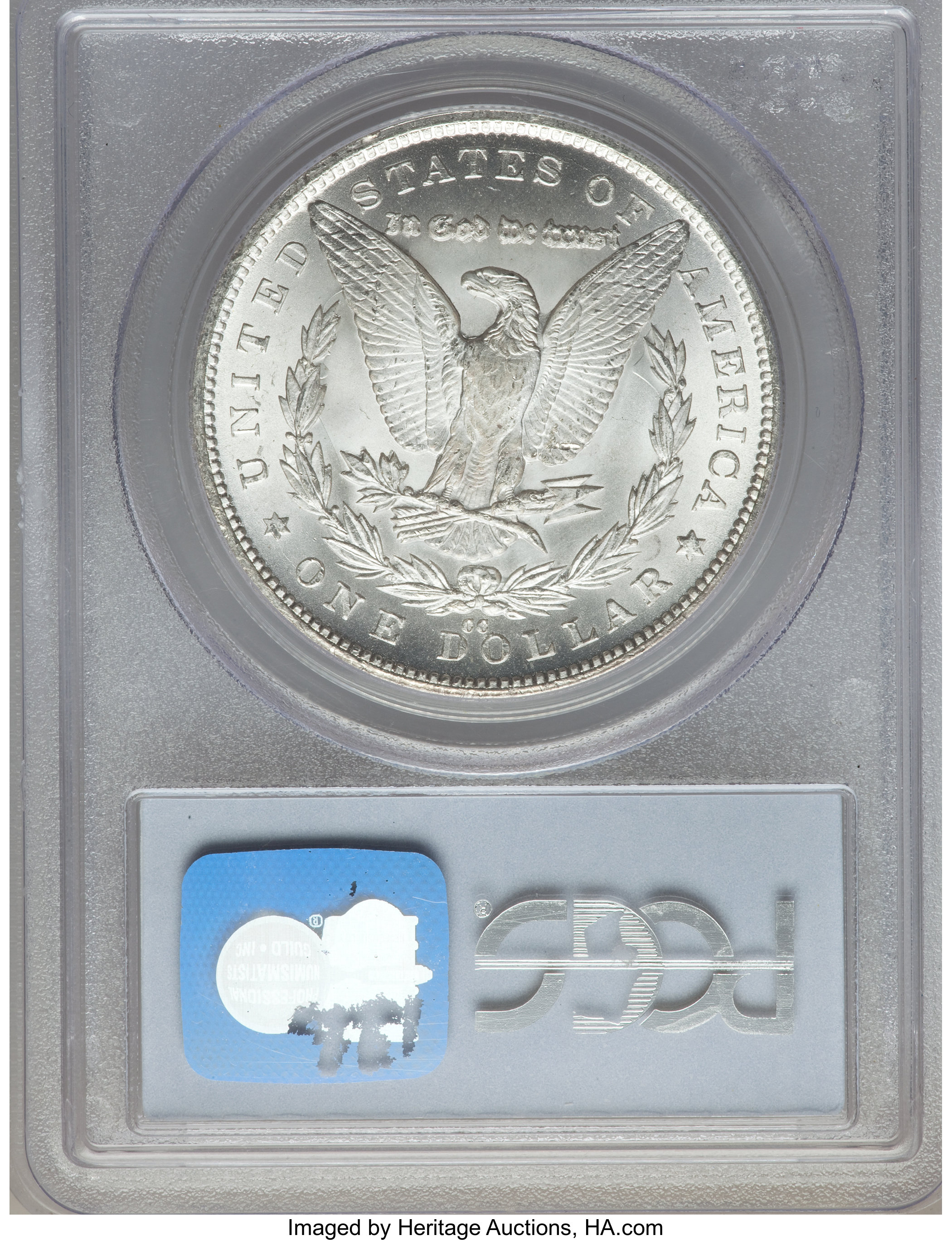 1880-CC $1  Dash Under 8, VAM-3 MS67 CAC thumbnail 4