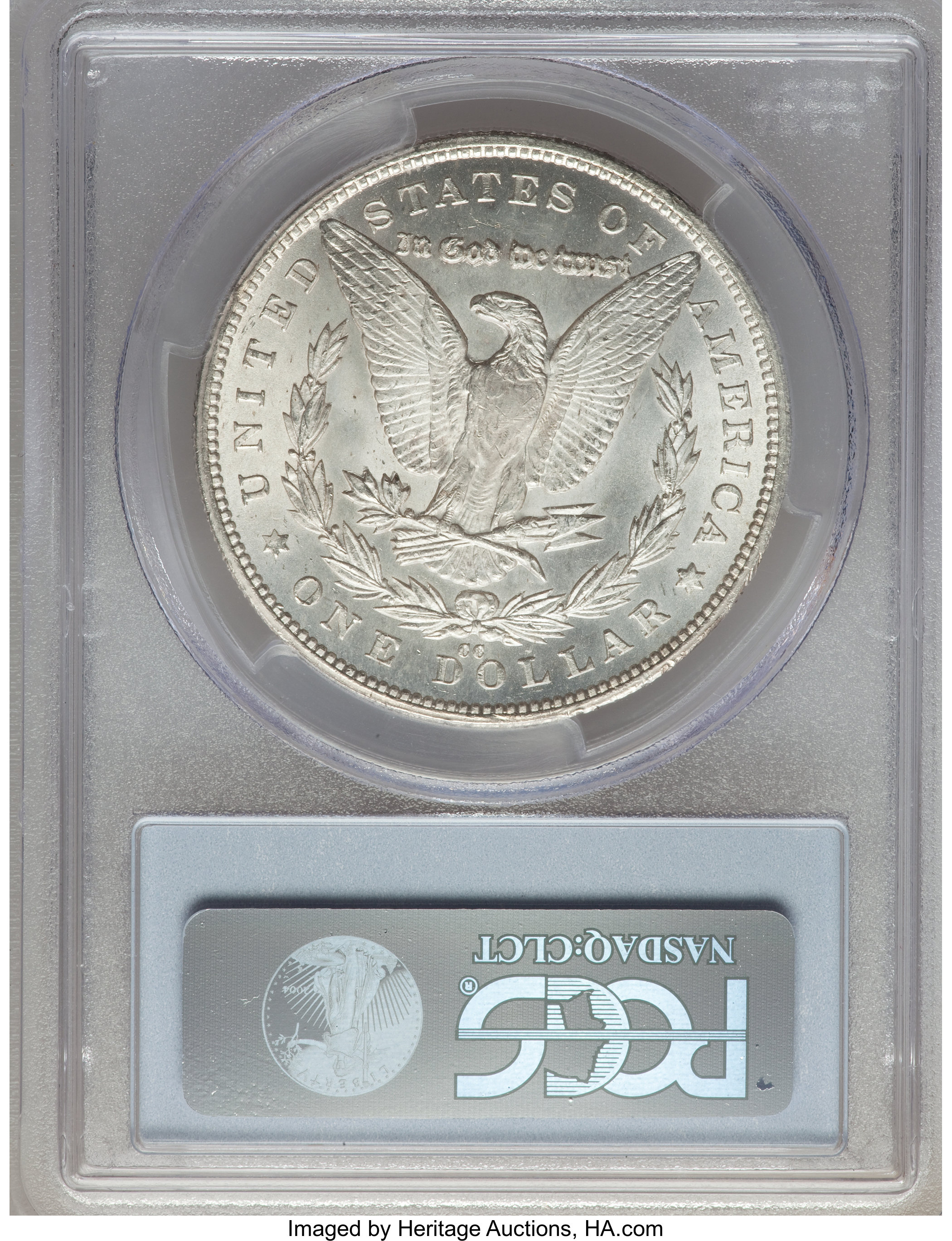 1880-CC $1  Dash Under 8, VAM-3 AU58 thumbnail 21