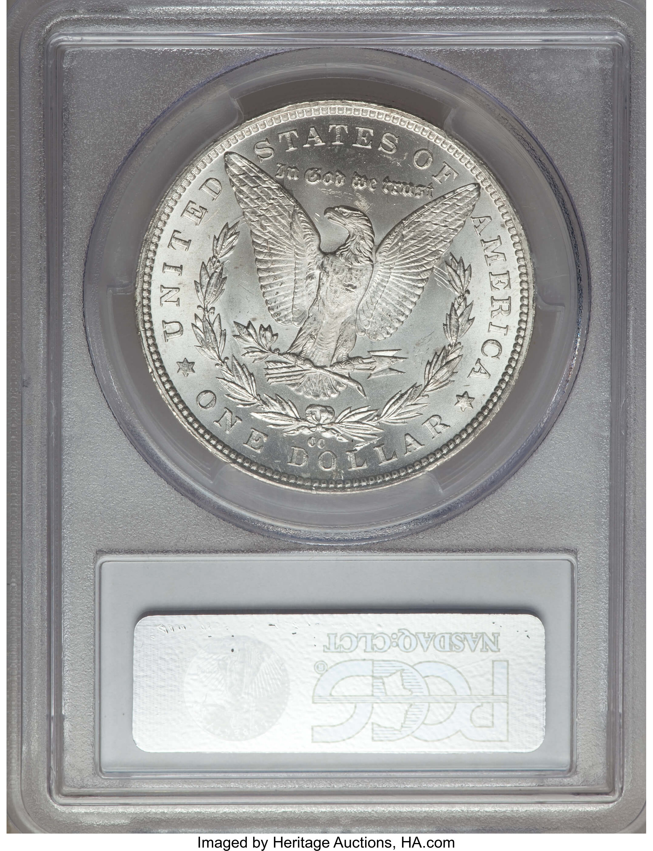 image for: 1882-CC $1 VAM-2B, Stage 3, MS63 PCGS.  Hit List. PCGS Population: (15/44). NGC Census: (0/0).  ...