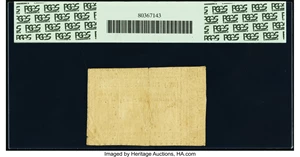 image for: North Carolina April 23, 1761 15s PCGS Apparent Extremely Fine 40....