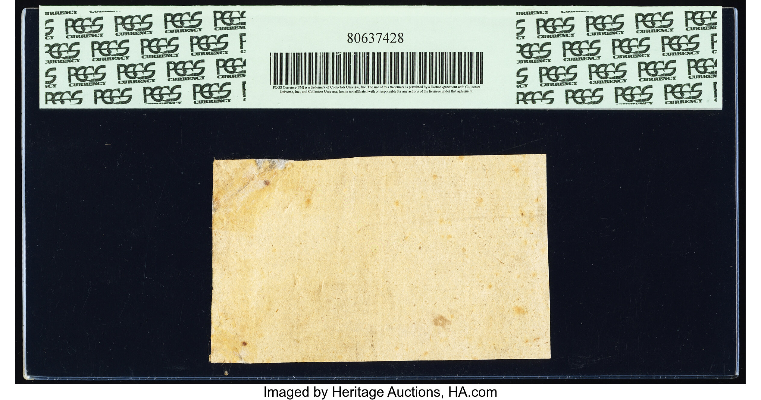 image for: South Carolina April 10, 1778 3s 9d PCGS Apparent About New 50....