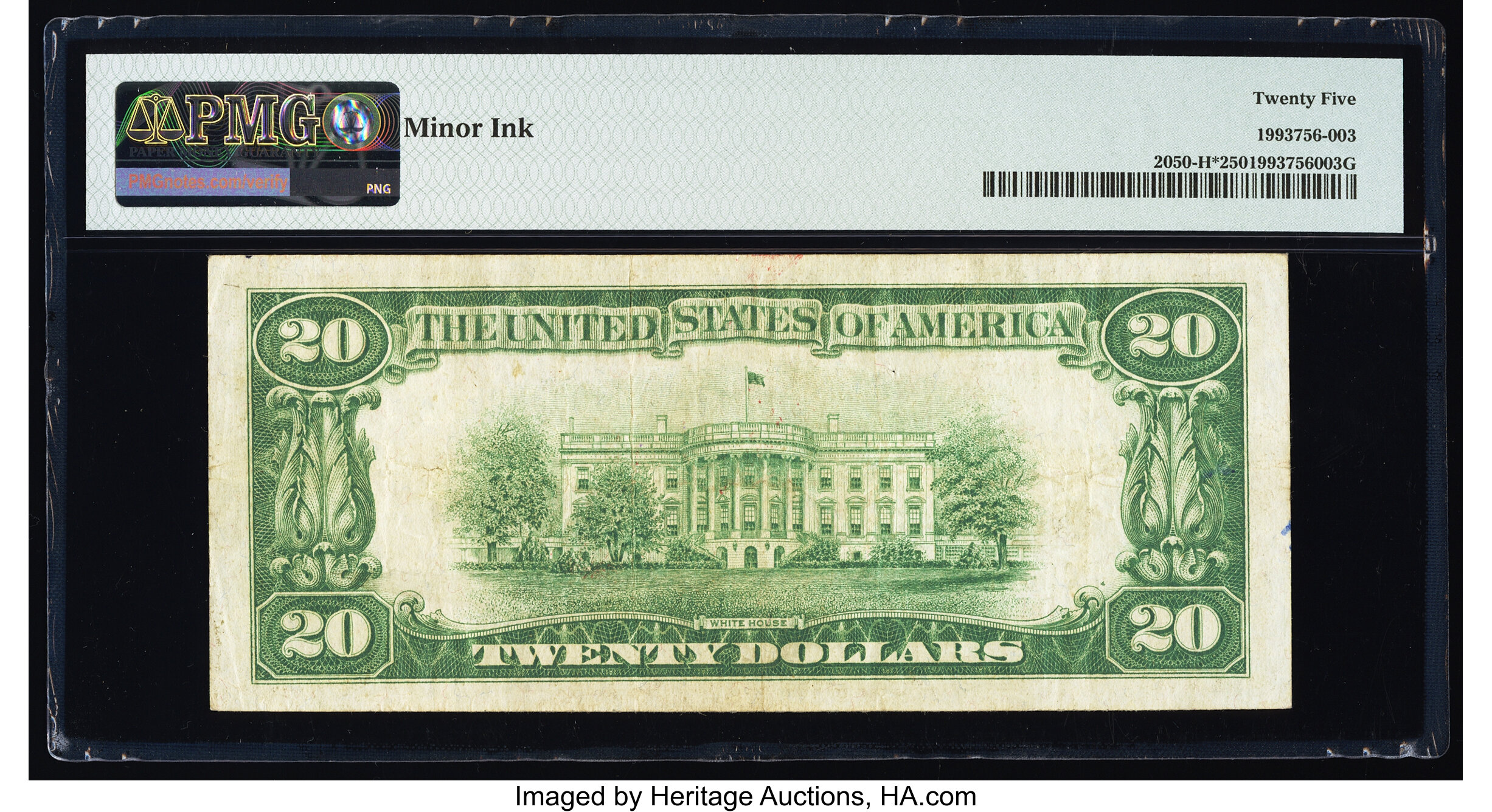 image for: Fr. 2050-H* $20 1928 Federal Reserve Star Note. PMG Very Fine 25....