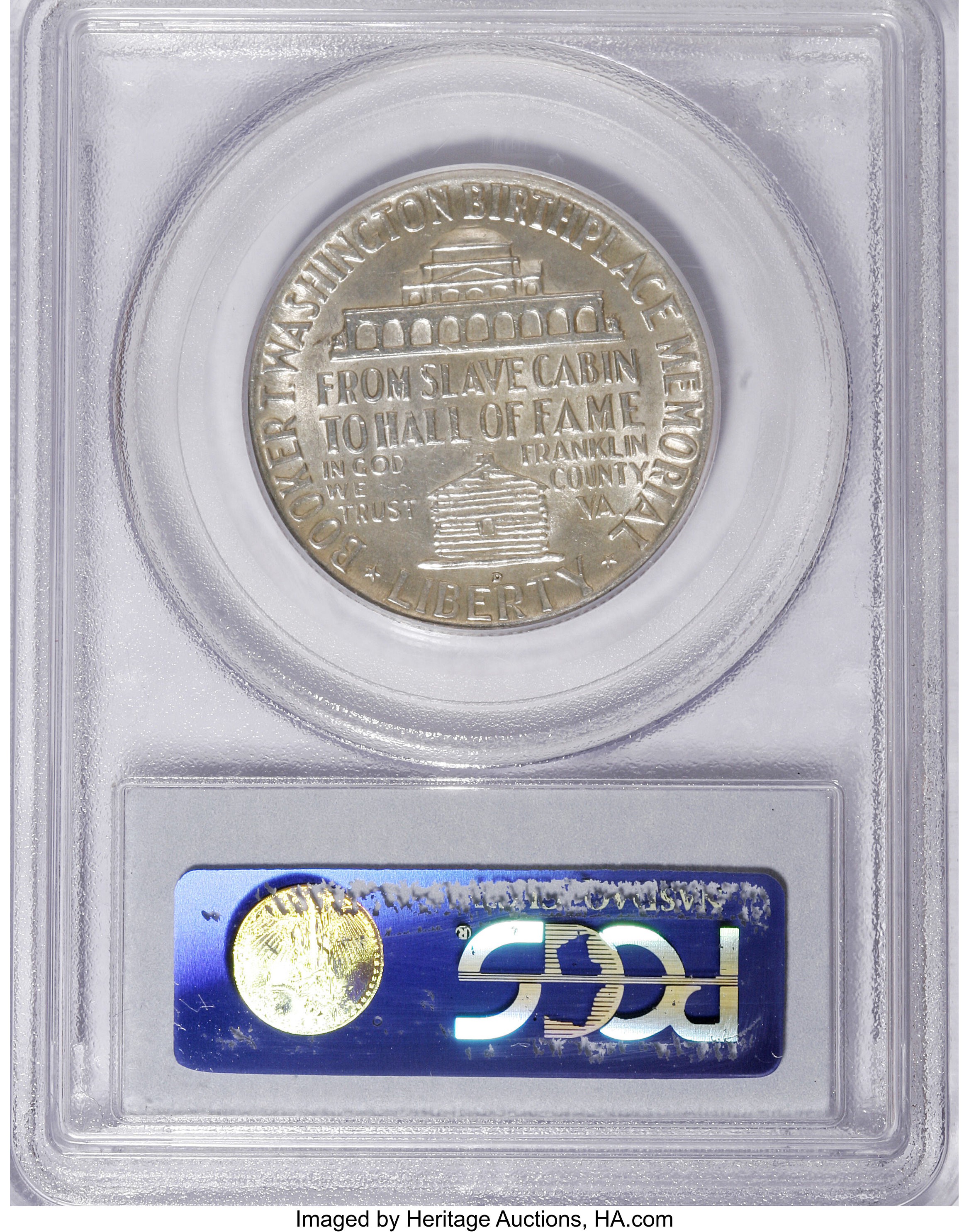 1946-D 50c Booker T. Washington AU55 thumbnail 2
