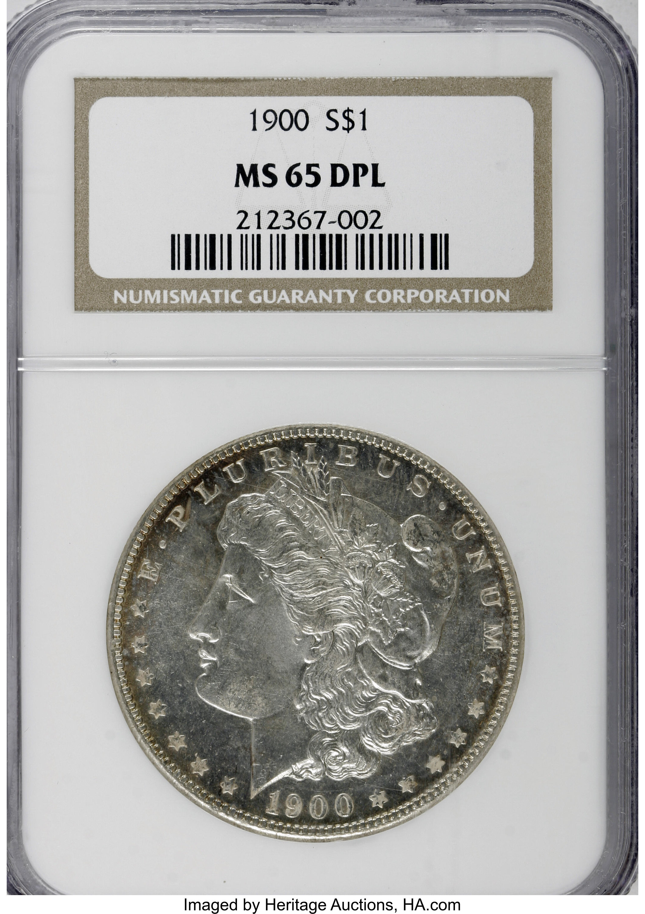 image for: 1900 $1 MS65 Deep Mirror Prooflike NGC....