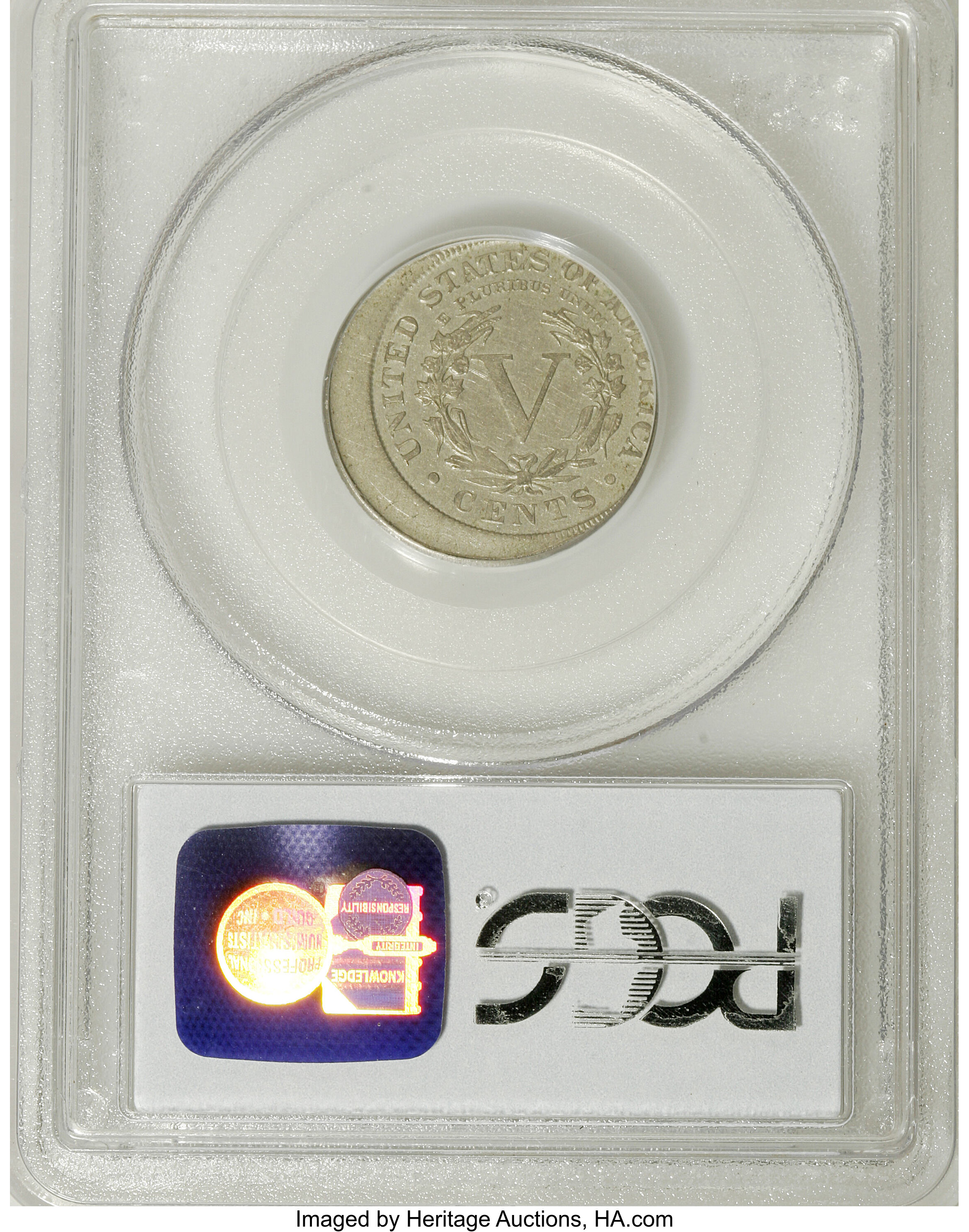 1900 5c VG10 CAC thumbnail 6