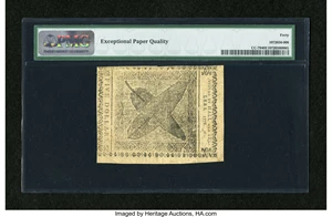 image for: Continental Currency September 26, 1778 $5 PMG Extremely Fine 40 EPQ....