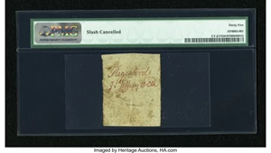 image for: Connecticut October 11, 1777 5d PMG Choice Very Fine 35....