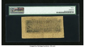 image for: Maryland April 10, 1774 $1/6 PMG Choice Fine 15....