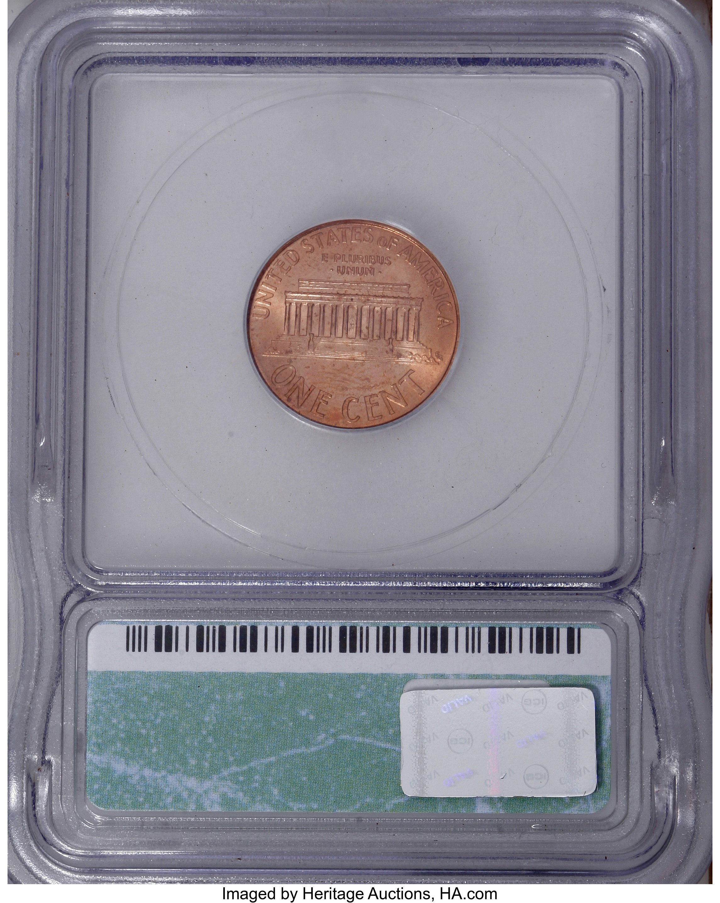 1995 1c Doubled Die Obverse MS RD MS62 RD thumbnail 4