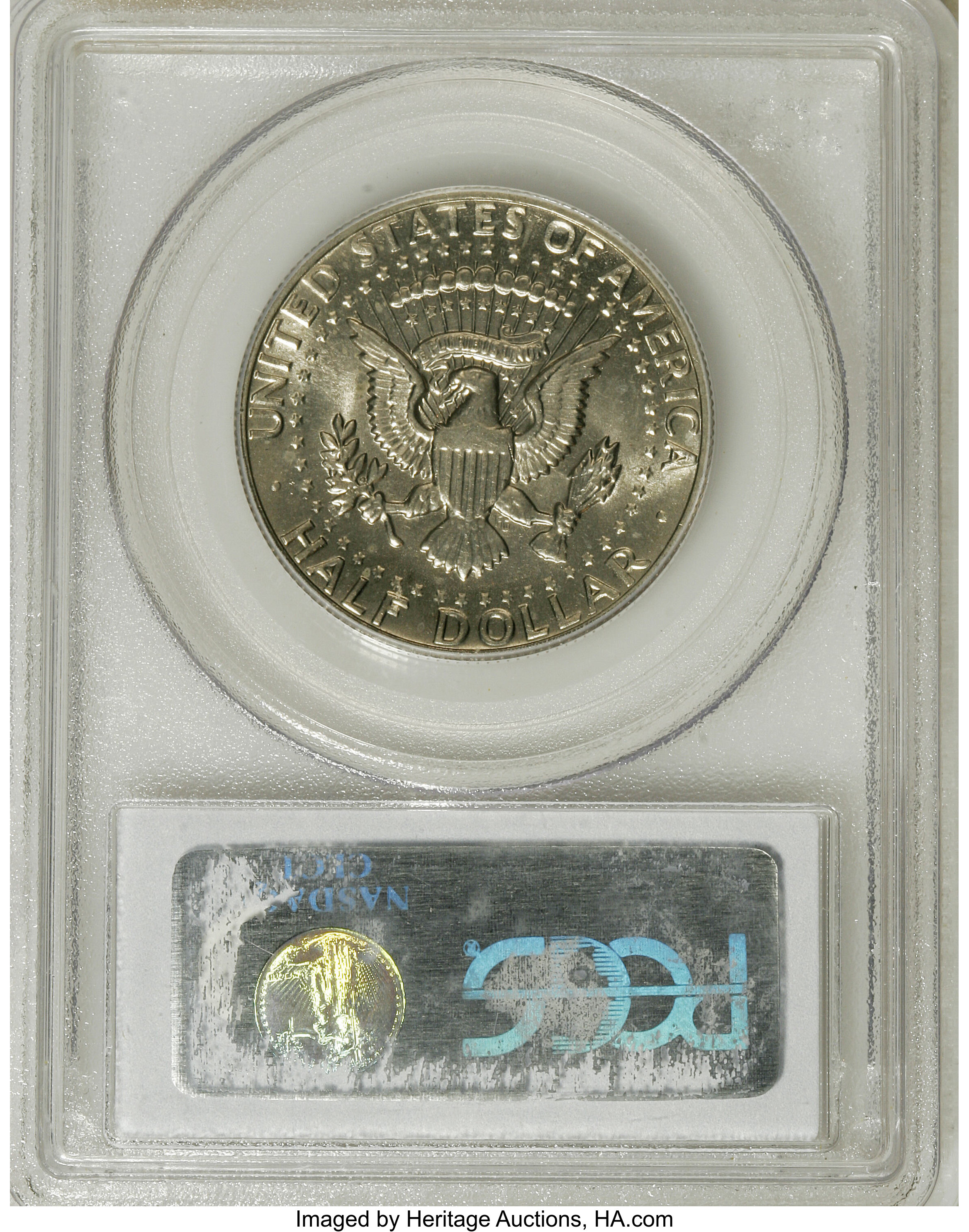 image for: 1983-D 50C MS66 PCGS. PCGS Population (120/25). NGC Census: (15/5). Mintage: 32,472,244. Numismedia Wsl. Price for NGC/PCGS...