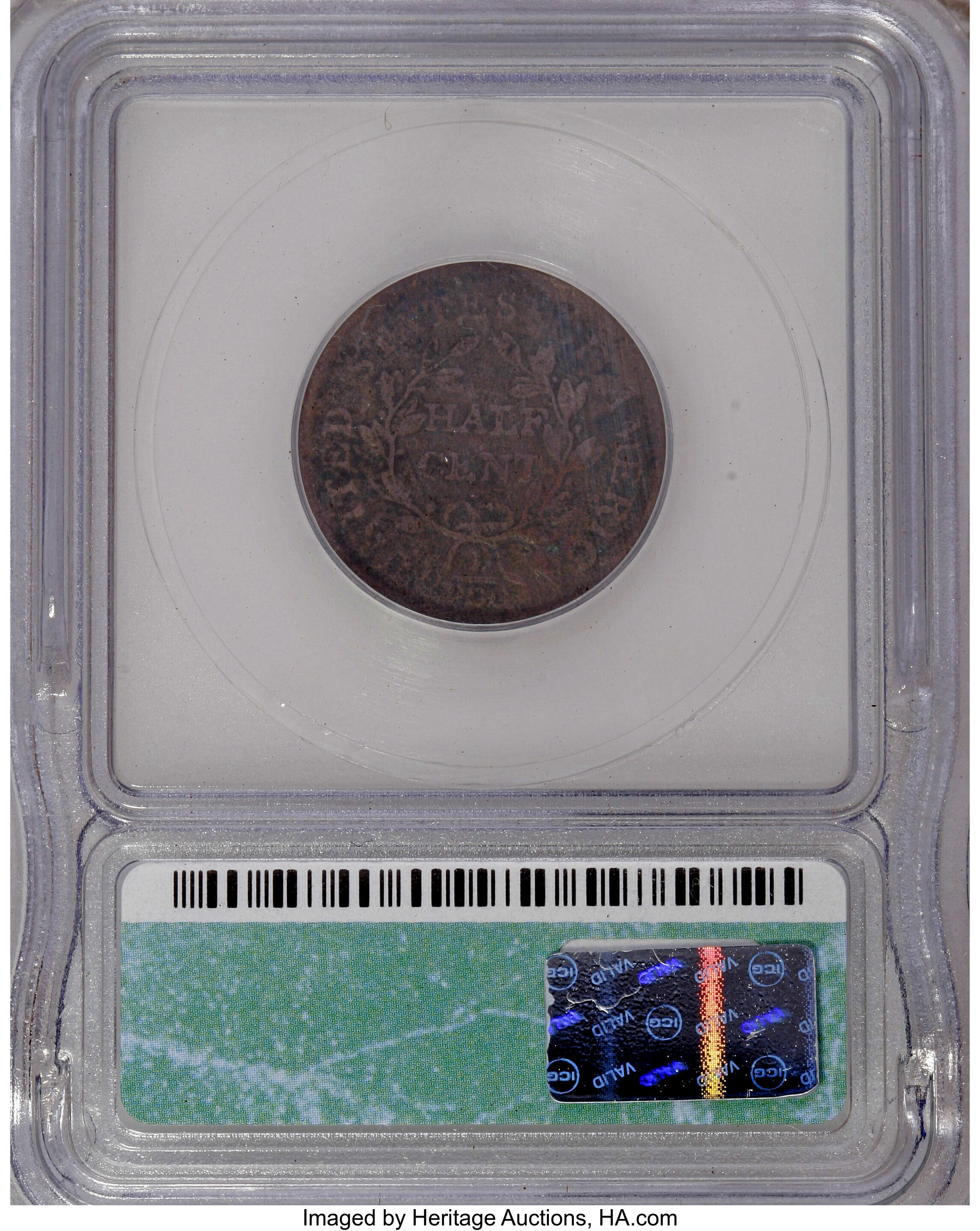 1805 1/2c Large 5, Stems MS BN G6 BN thumbnail 2