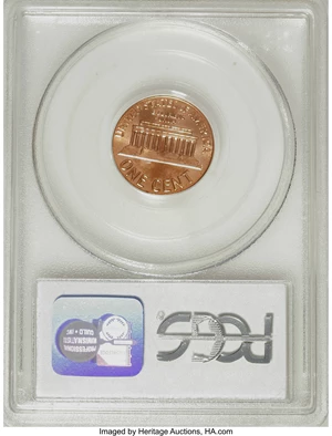 image for: 1971 1C MS67 Red PCGS. PCGS Population (29/0). NGC Census: (25/0). (#2941)...
