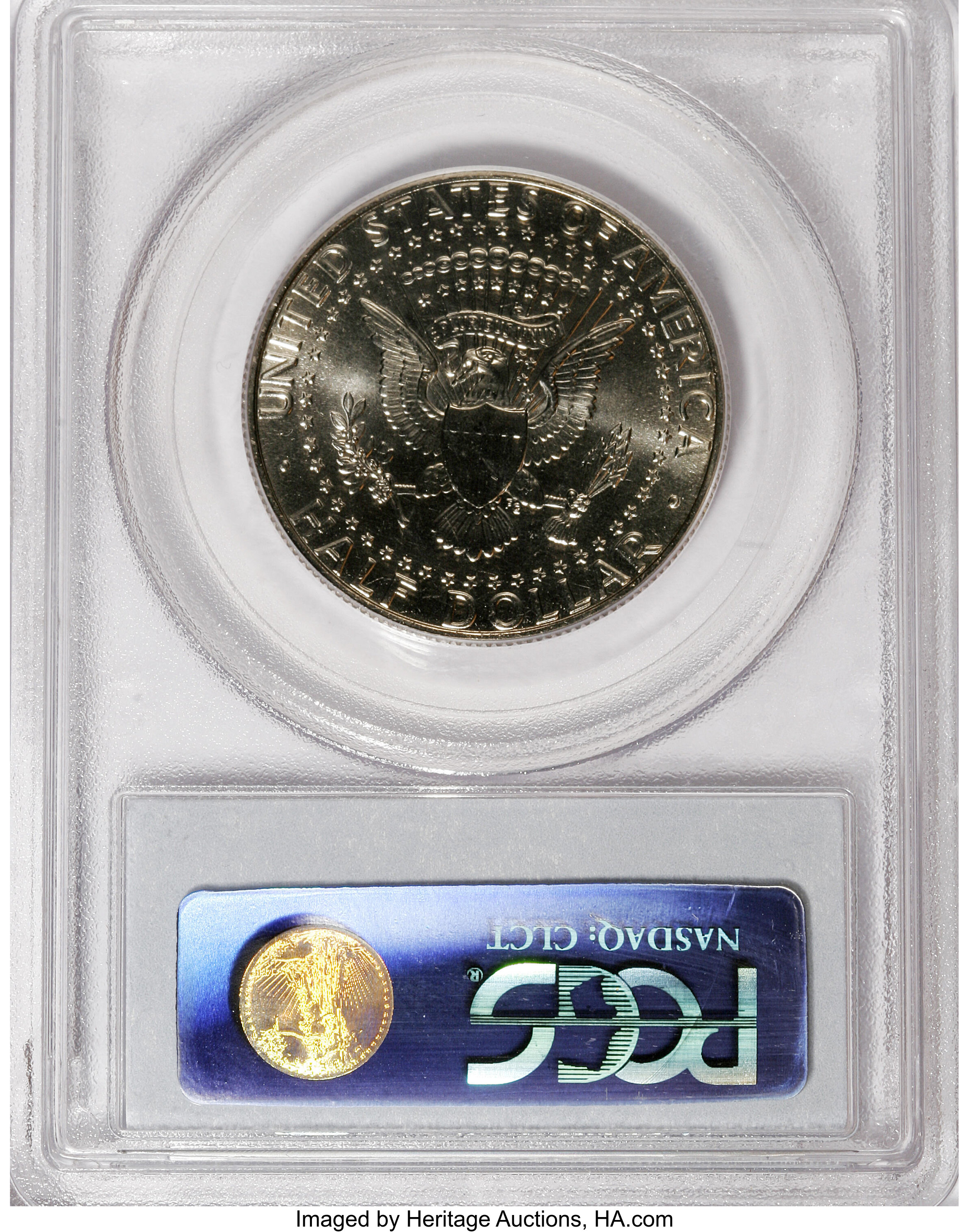 image for: 1997-D 50C MS67 PCGS. PCGS Population (56/4). NGC Census: (34/3). Mintage: 19,876,000. Numismedia Wsl. Price for NGC/PCGS c...