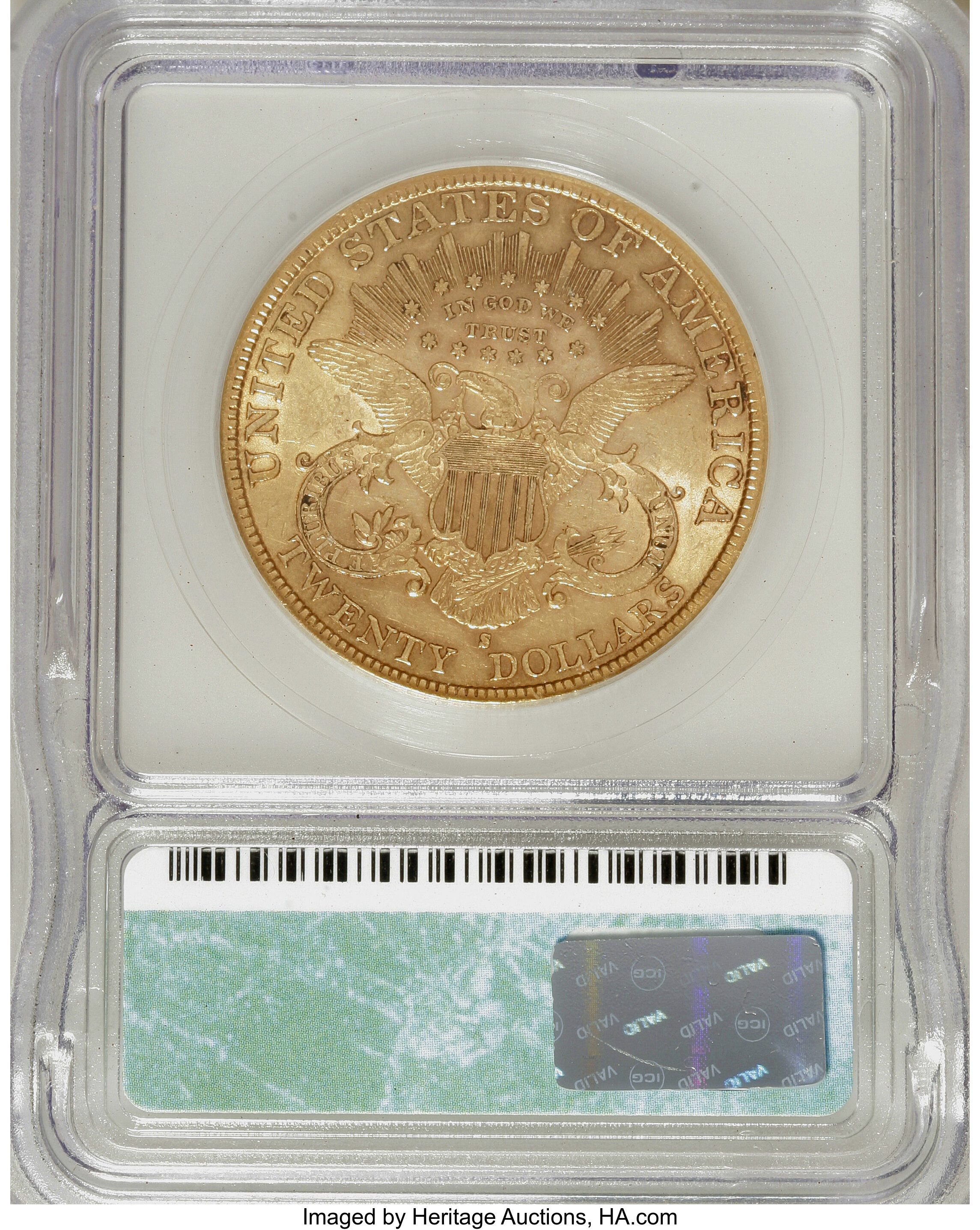 1891-S $20 AU55 thumbnail 6