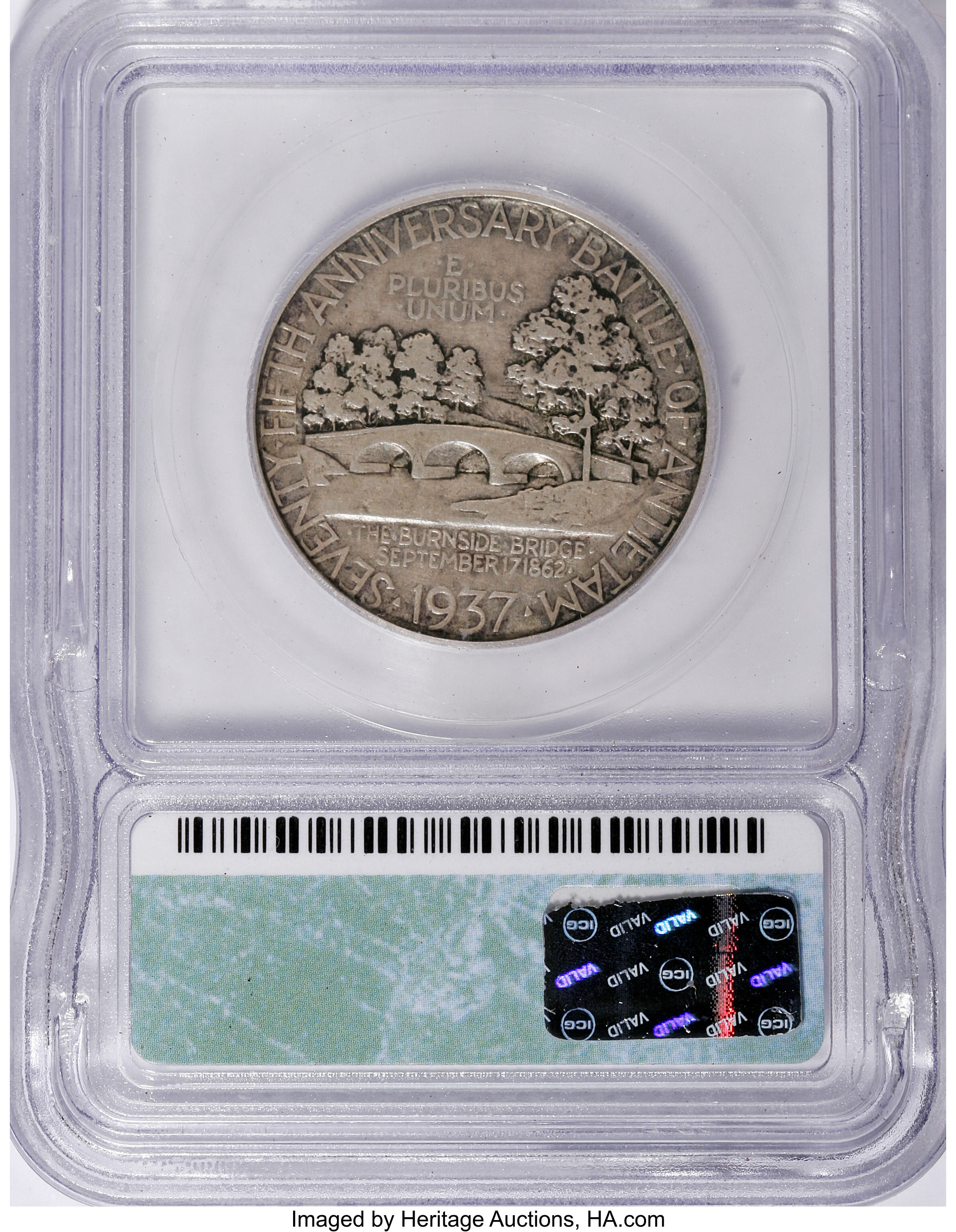 1937 50c Antietam VF20 thumbnail 4