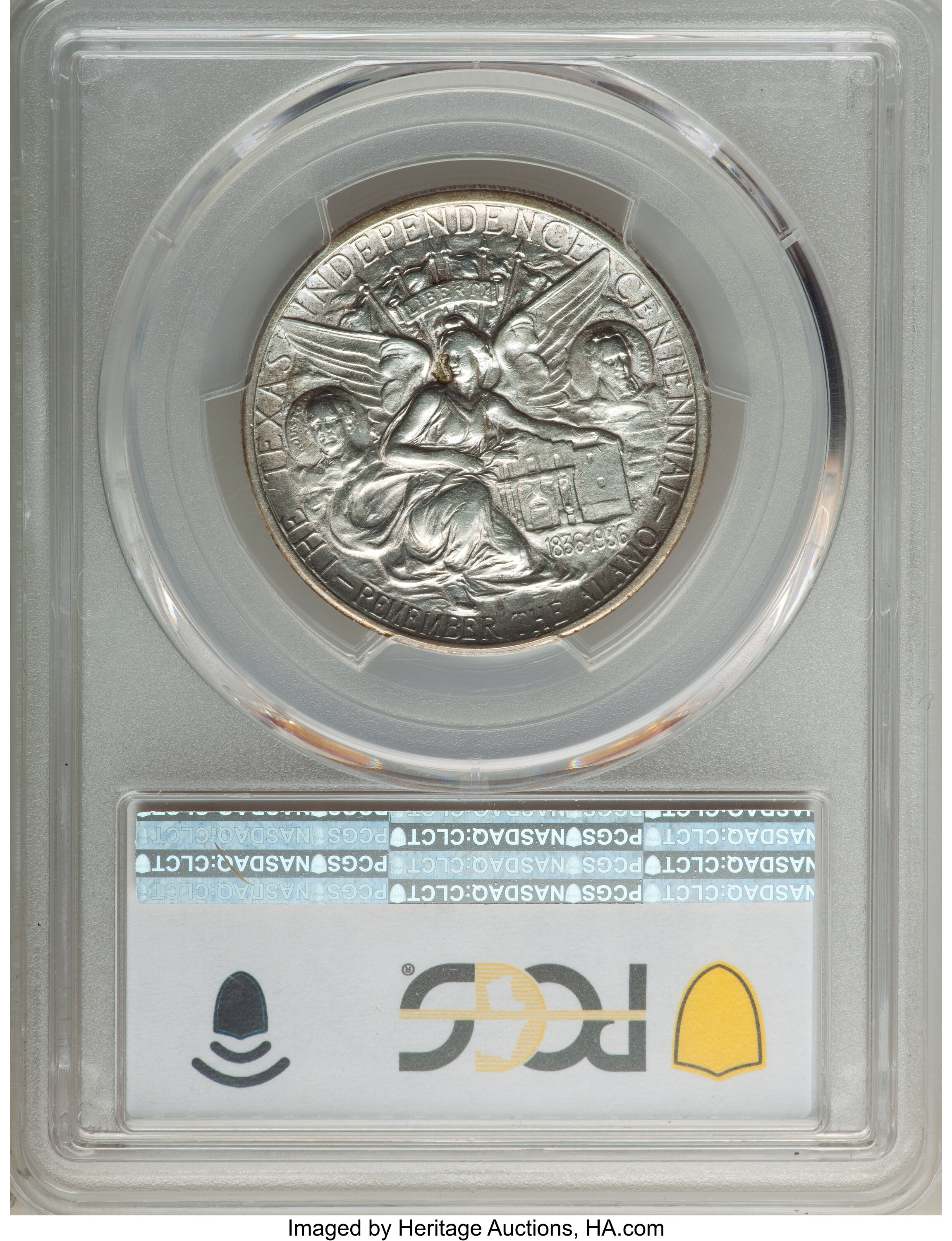 1934 50c Texas XF40 CAC thumbnail 6