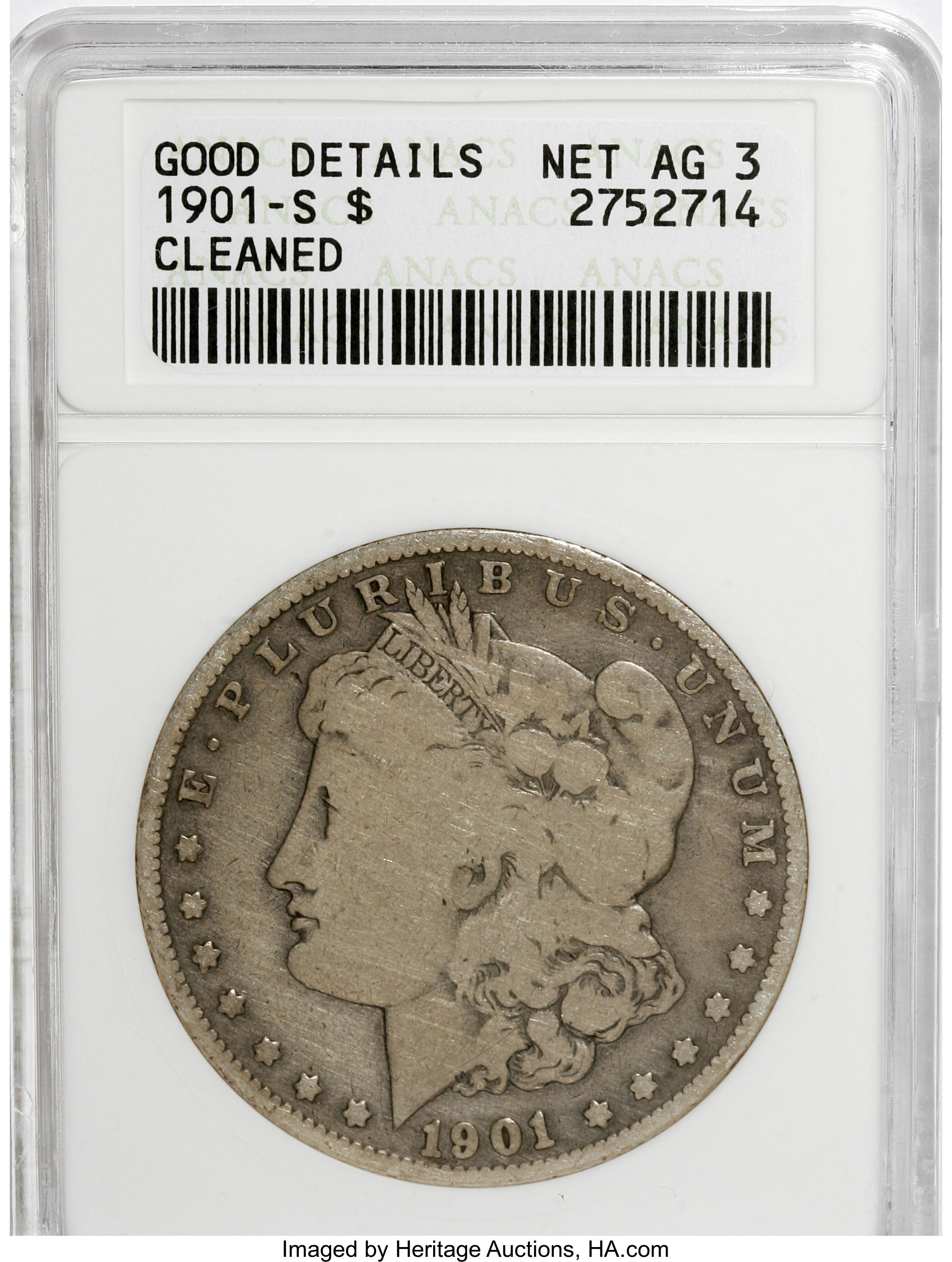 1901-S $1 VG10 thumbnail 9