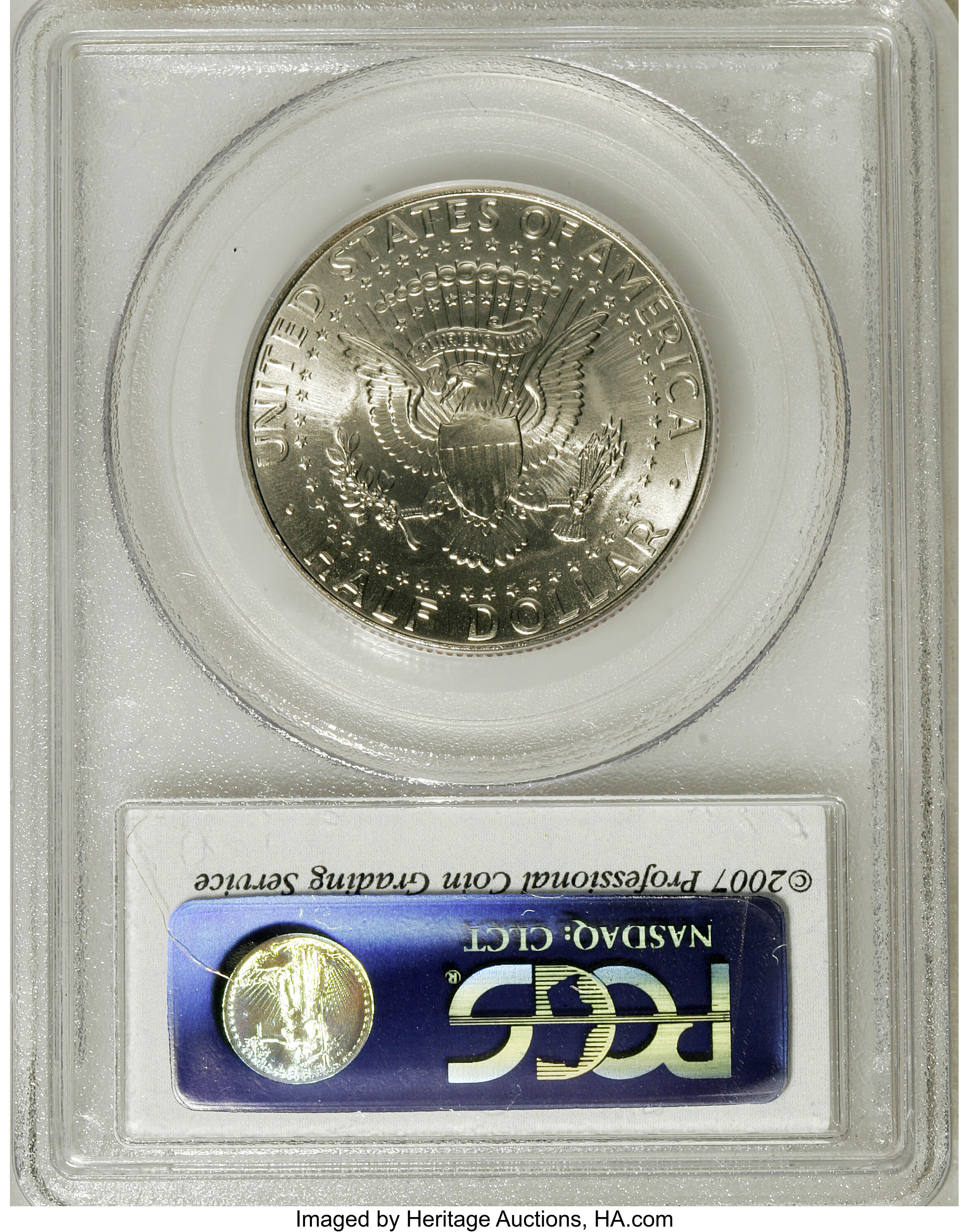 image for: 2007-P 50C Satin Finish MS69 PCGS. PCGS Population (155/0). NGC Census: (0/0).   (#149531)...