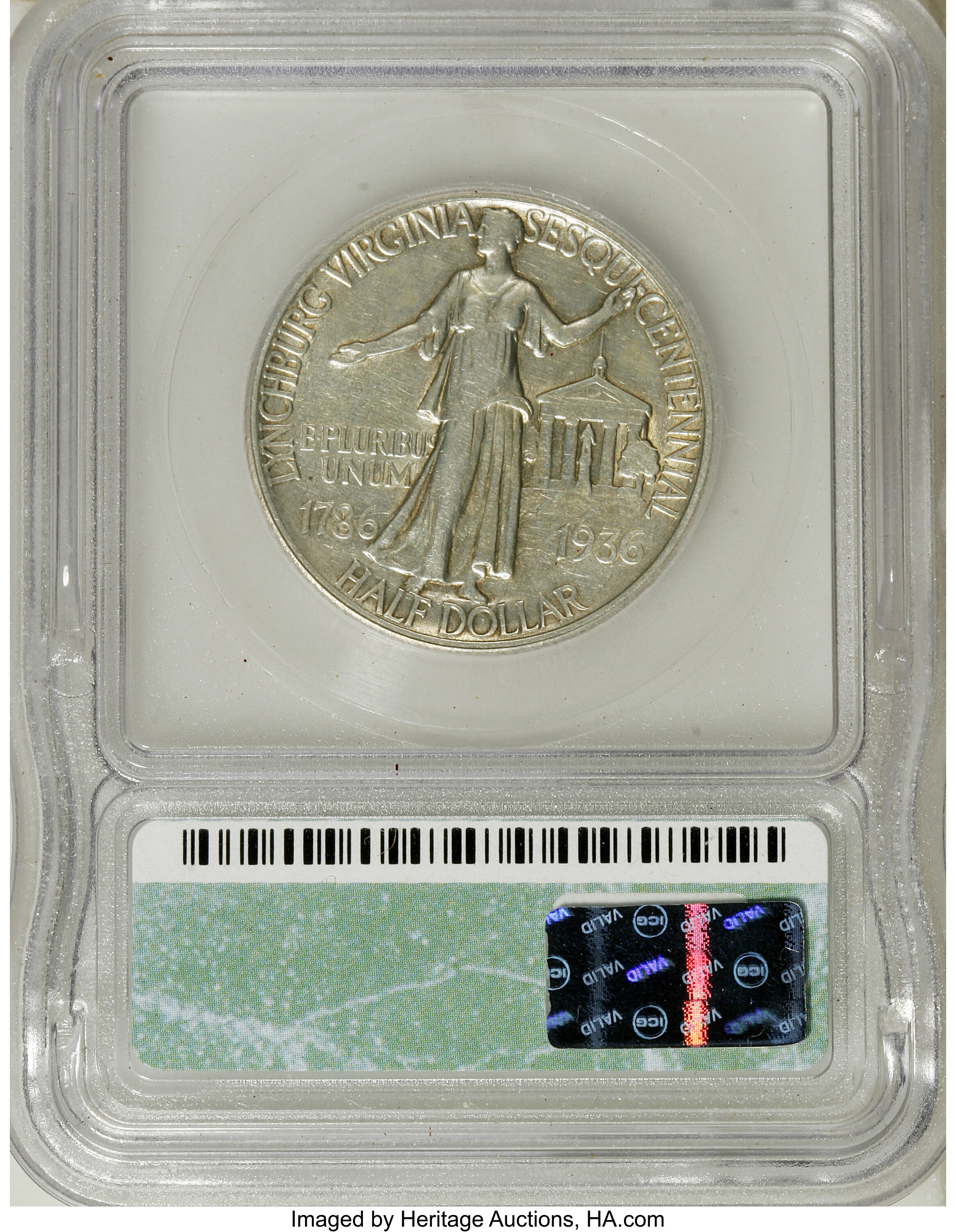1936 50c Lynchburg XF40 thumbnail 2