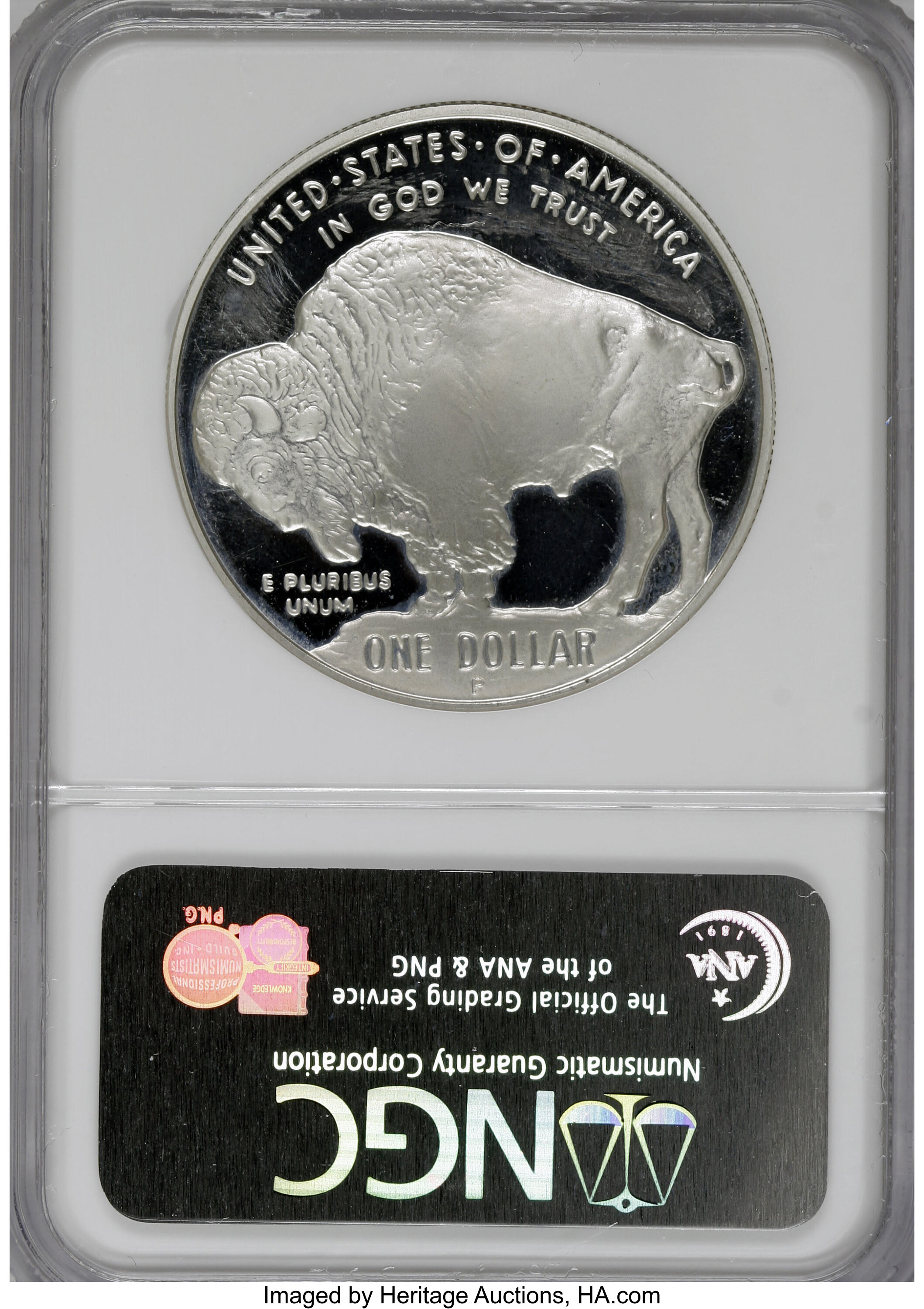 2001-P S$1 American Buffalo PR DCAM PR67 DCAM thumbnail 13