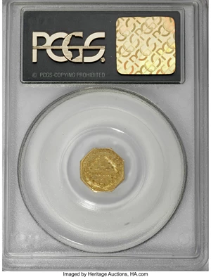 image for: 1872 $1 Indian Octagonal 1 Dollar, BG-1120, Low R.5, MS63 PCGS....