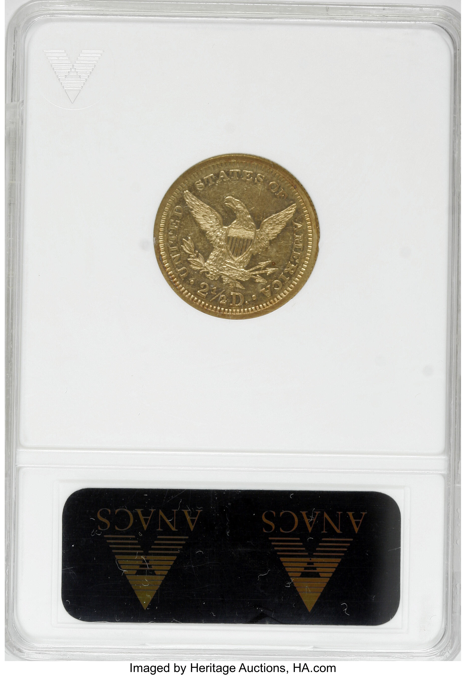 image for: 1873 $2 1/2 Closed 3 PR58 ANACS....