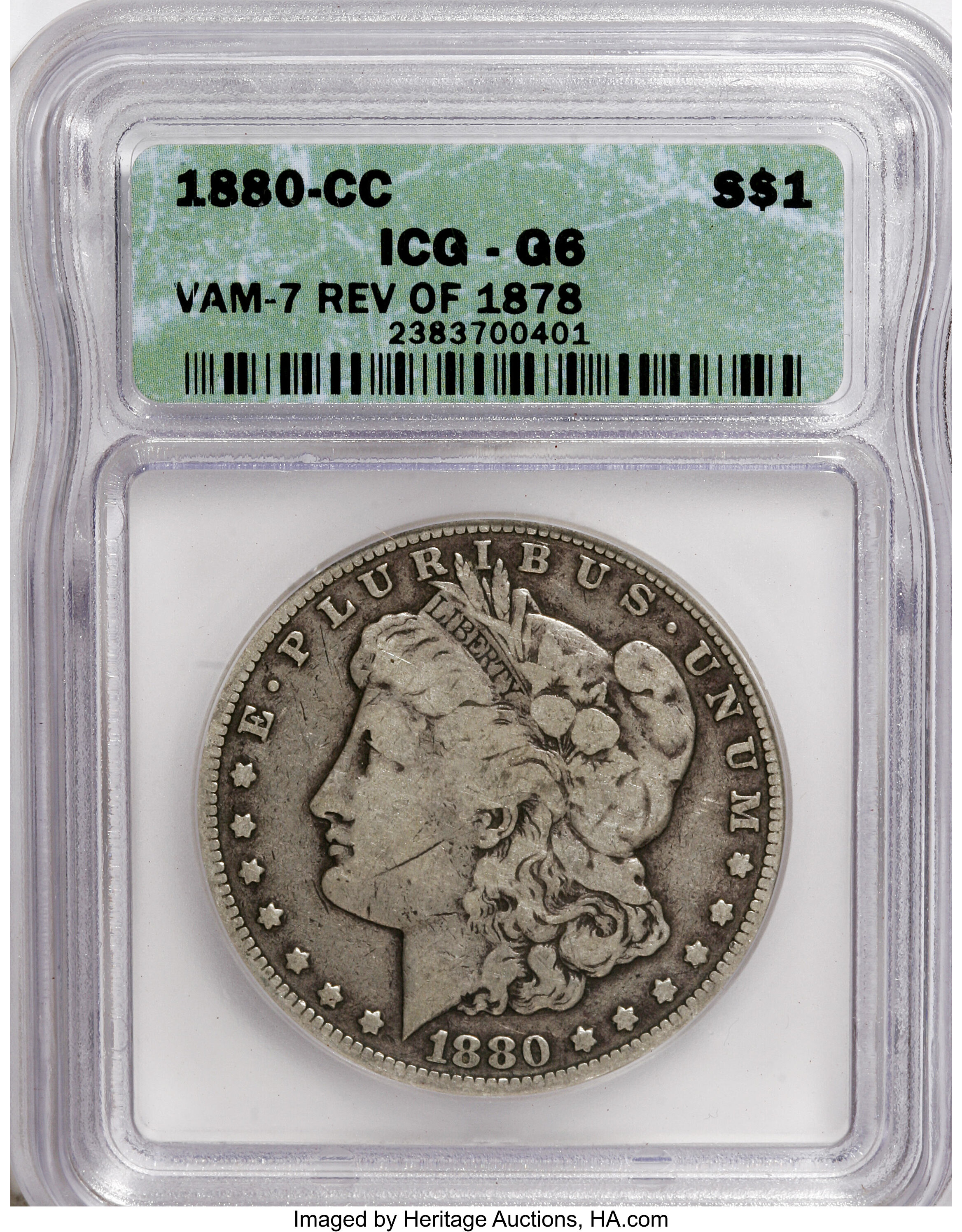 1880/79-CC $1  Reverse of 1878 AG2 thumbnail 7