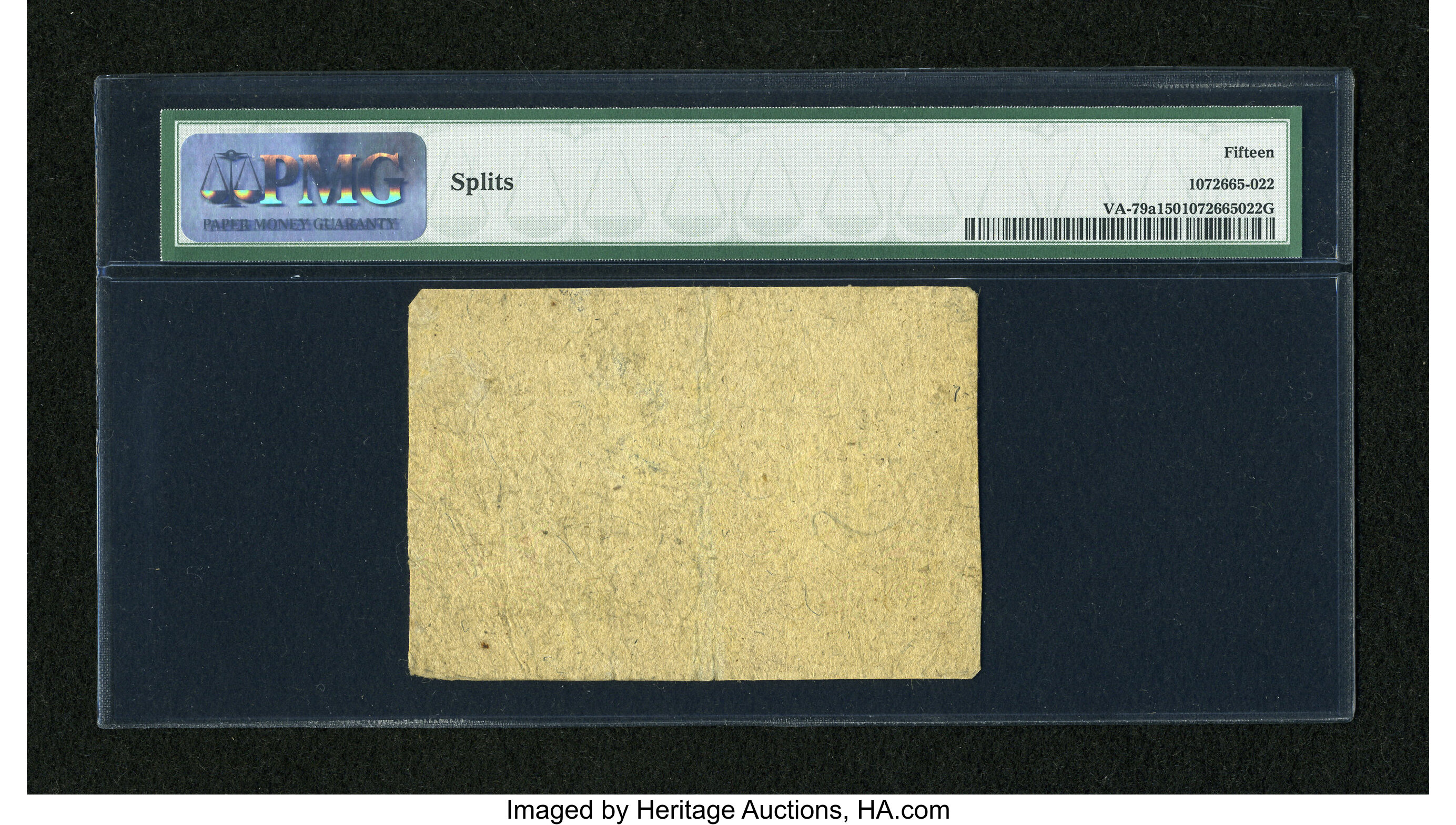 image for: Virginia July 17, 1775 £3 PMG Choice Fine 15....