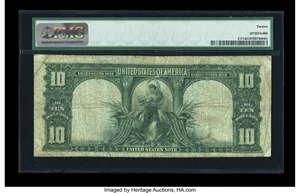 image for: Fr. 117 $10 1901 Legal Tender PMG Fine 12....