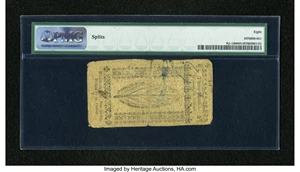image for: New Jersey April 12, 1760 £3 PMG Very Good 8 Net....